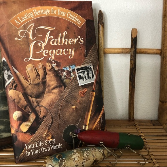 A Father's‎ Legacy: Your Life Story in Your Own Words Hardcover Book NEW! - Picture 3 of 15